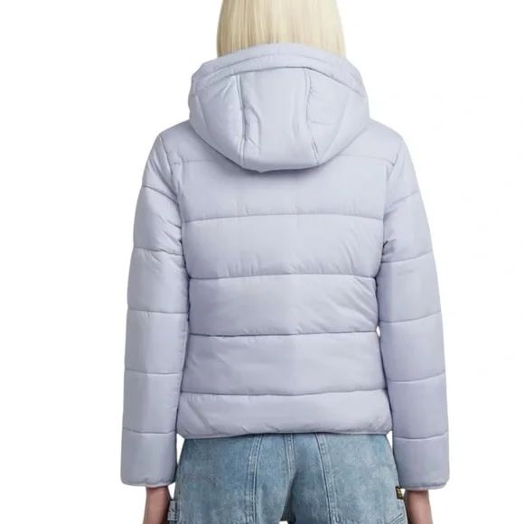 NWT G-Star Meefic Sky Blue Puffer Jacket Small - Picture 4 of 5
